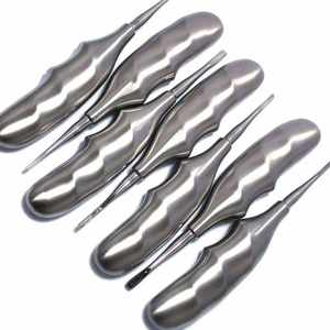 Root Elevator for Dental Professionals Stainless Steel Tooth Extraction Instrument with Ergonomic Handle by Dentavex - Product Image 5