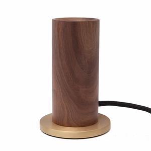 Base de Lámpara Navideña Rústica Moderna Hecha a Mano en Madera Sólida, Elegante Soporte Decorativo para Iluminación, Lámparas de Mesa Personalizadas para Hogar y Oficina - Product Image 1