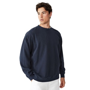 Haute qualité polaire surdimensionné unisexe Streetwear blanc col rond sweat hommes impression 3D en relief sweats à capuche personnalisés - Product Image 1