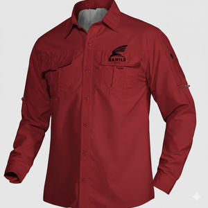 Chemises en jean décontractées pour hommes, grande taille, très demandées, couleur bleu uni, tissage tricoté, style unique et tendance pour hommes - Product Image 1