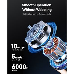 Plate-forme élévatrice électrique simple à ciseaux de 28 pouces avec 4 roues, ascenseurs de voiture de 330 lb - Product Image 3