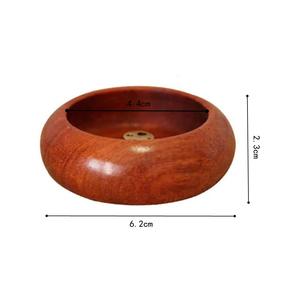 Porta Incienso Ecológico de Madera de Redwood, Mini, Sin Aroma, Difusor Aromático Portátil, para Yoga, Oficina, Viajes, Regalo - Product Image 2