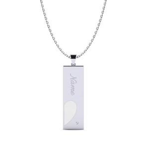 Colgante de Plata 925 con Moissanita y Corona de Diamantes de Imitación, Estilo Hiphop Unisex, Joyería de Moda, Regalo - Product Image 2