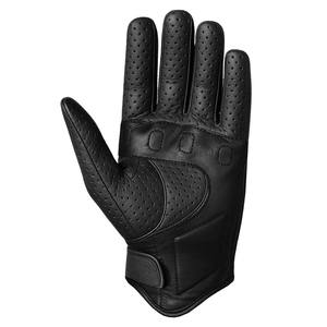 Guantes de Motocicleta Transpirables de Cuero Genuino con Protección UV, Compatibles con Pantalla Táctil, Cierre de Velcro, Fácil de Poner, Nuevo Modelo - Product Image 3