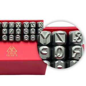 Venta de Fábrica: Juego de 27 Sellos de Letras en Acero Industrial de 7mm, Tipo Británico, OEM ODM, Hecho en Taiwán - Product Image 5