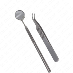 Pinzas Curvas de Acero Inoxidable para Extensión de Pestañas, Mango Acanalado, Acabado Espejo, Herramienta de Precisión para Pestañas, Personalizable - Product Image 3