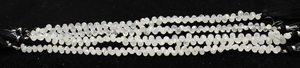 AAA Natural White <b>Rainbow</b> Moonstone Faceted Teardrop Shape Beads 4x6MM White <b>Rainbow</b> Moonstone Briolette 8 Inch By Wholesaler - Product Image 3
