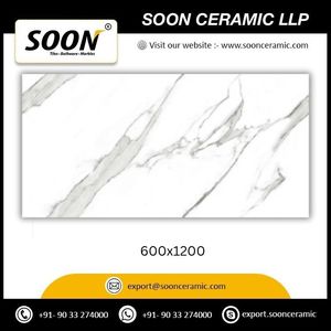 Losetas de Porcelana I-VENUSL Infinite Glossy, 600x1200, 10mm de Grosor, Antideslizantes, Antibacterianas, Adhesivas para Exteriores, Estilo Piedra Moderna, Más Vendidas - Product Image 3