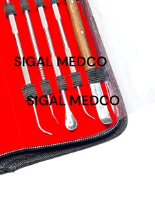 Juego de Herramientas de Escultura de Cera y Arcilla de Acero Inoxidable de Doble Punta, 10 Piezas, con Estuche de Cuero Artificial para Modelado y Arte - Product Image 4