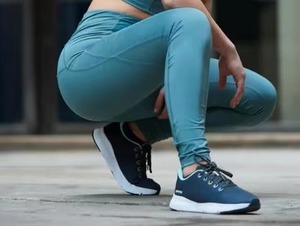 Women's Solid High Quality Breathable Spandex/<b>Nylon</b> <b>Leggings</b> | Twist Design Pockets | Elastic Waist Full-Length Gym Yoga Fitness - Product Image 5
