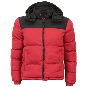 <b>Mens</b> Thermal Shiny Hooded Puffer <b>Jacket</b>, Insulated Winter Coat, Water Resistant Down Padded Puffy <b>Jacket</b> Manufacturer - Product Image 4