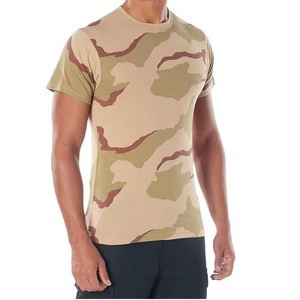เสื้อยืดลายพราง Realtree สำหรับผู้ชาย ขายดี MOQ ต่ำ ผ้าฝ้าย 100% คอกลม แขนครึ่งตัว เหมาะสำหรับล่าสัตว์ กิจกรรมกลางแจ้ง ระบายอากาศได้ดี - Product Image 1