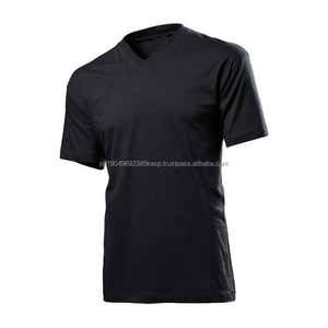 T-shirt unisexe en coton de haute qualité, coupe ajustée, col en V, manches courtes, personnalisable avec votre logo - Product Image 6