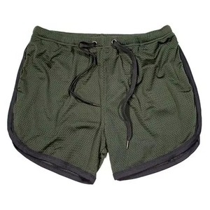 Custom Embroidery Nylon <b>Men</b> Mesh Shorts Wholesale Blank Summer Quick Dry Beach Swimming <b>Trunks</b> Direct Factory Vendor Bulk Order - Product Image 2