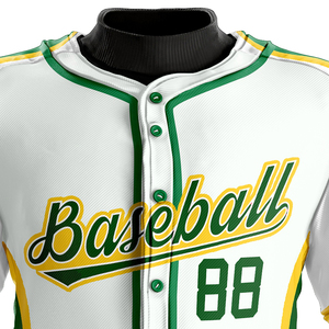 Famous High Quality Custom Design Blank Sports Jerseys Spandex Cotton Anti-Bacterial OEM Service Baseball Jerseys & Uniforms - Product Image 6