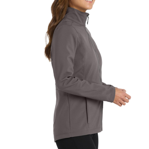 Mejor fabricante de ropa, chaquetas softshell para mujer con MOQ bajo, venta al por mayor, nuevo diseño, impresión de logotipo personalizado, chaquetas softshell para mujer - Product Image 2