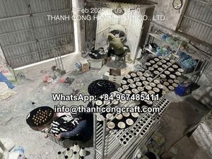 Sous-verres en nacre fabriqués à la main en gros, parfaits pour les cadeaux arabes et la décoration intérieure de luxe - Product Image 4