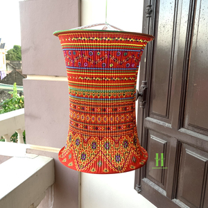 Handmade Brocade <b>Lantern</b> Ethnic Fabric Hanging Silky <b>Lantern</b> Colorful Decorative <b>Lantern</b> for Home Festival and Events - Product Image 5