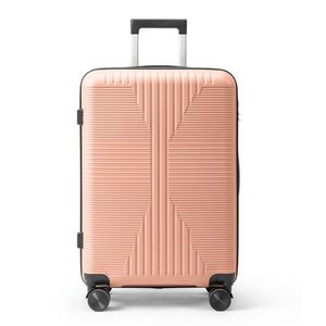 Valigia Trolley Sportiva da 24 Pollici in PP con Serratura Non TSA per Colore Rosa - Product Image 3