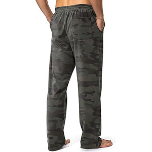 Pantalones casuales a la moda, transpirables, para hombre, de talla grande, para fitness, deportes, gimnasio, de secado rápido, con logo personalizado, pantalones para hombre. - Product Image 3