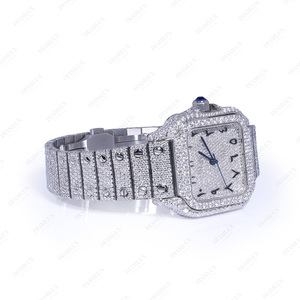 นาฬิกาผู้หญิงรุ่น Fully Iced Out ประดับเพชรโมอิสซาไนต์ - Product Image 4