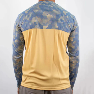 Chemises de pêche à manches courtes de conception originale, sublimation, grande taille, UPF 50, protection pour l'escalade et la chasse, séchage rapide - Product Image 5