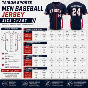 Maillot de baseball pour homme 240 GSM en maille polyester premium, séchage rapide, respirant, antibactérien, manches courtes, bleu roi, avec boutons et passepoil - Product Image 3