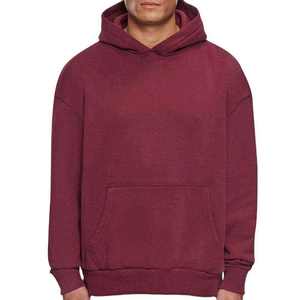 Custom Unisex 100% Cotton Heavy Hoodie High Quality Plain Winter Breathable <b>Pullover</b> <b>Men</b> Hoodie - Product Image 1