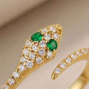 Emerald Rings 925 Sterling Silver Handmade Gemstone Rings Elegant Boho Jewelry Statement Rings Unique <b>Gift</b> For Women - Product Image 5