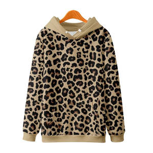 Sweat à capuche camouflage personnalisé unisexe pour homme, en polyester avec impression requin par sublimation, pour la saison printanière, mélange de coton basique - Product Image 1