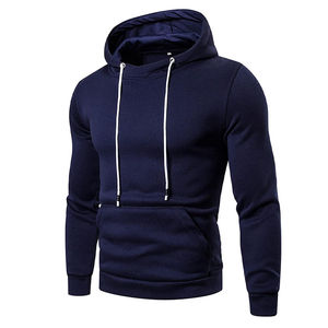 Sweat-shirts à capuche pour hommes, coupe classique, couleur bleu marine, prix bas, sur mesure, haute qualité, en vente - Product Image 1