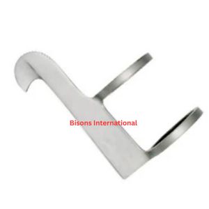 มีดผ่าตัดตัวอ่อนสัตว์คุณภาพสูง ยี่ห้อไบซอนส์ อินเตอร์เนชั่นแนล แบบลินด์ ผลิตจากเหล็กกล้าไร้สนิม สำหรับการผ่าตัดทางสูติศาสตร์ - Product Image 1