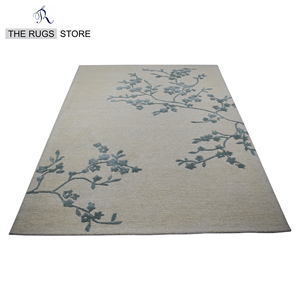 Handmade Moroccan Abstract Wool <b>Rug</b> High <b>Pile</b> Washable for Living Room and Office - Product Image 4