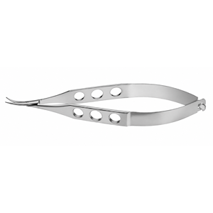 Ciseaux pour conjonctive McPherson Westcott en acier inoxydable, instrument chirurgical ophtalmique, outil manuel de précision pour la chirurgie oculaire - Product Image 1