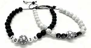 Bracelet de football 2026 Alphabet+Perles - Product Image 3