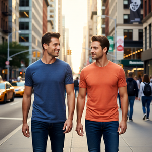 เสื้อยืดลำลองผู้ชายพรีเมียม ผ้าฝ้าย 100% 210gsm ผ้าเจอร์ซีย์สำหรับฤดูร้อน คอกลม พิมพ์ลาย คุณภาพสูง เป็นมิตรกับสิ่งแวดล้อม แห้งเร็ว ระบายอากาศได้ดี แขนสั้น - Product Image 3