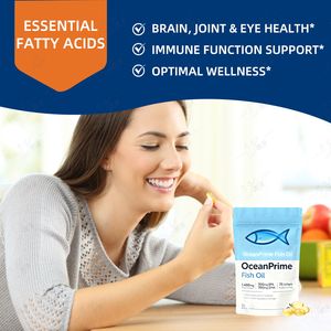 OEM <span class=keywords><strong>Omega</strong></span> <span class=keywords><strong>3</strong></span> <span class=keywords><strong>Capsules</strong></span> d'huile de poisson Gélules pour le coeur, le cerveau, la peau et la santé des cheveux Supplément nutritionnel Personnalisation en usine - Product Image 5