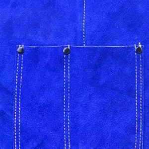 Heavy Duty Flame Retardant <b>Cow</b> Split Leather Welding Work Apron Length Adjustable Size Plain Flame Heat Resistant for Welders - Product Image 4