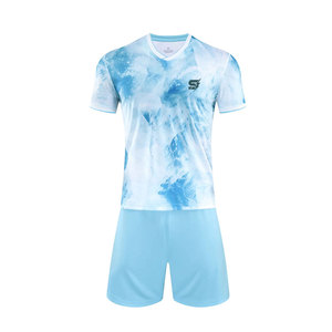 Uniforme Deportivo de Fútbol, Tejido de Poliéster que Absorbe la Humedad, Transpirable, Ecológico, Diseño Ligero para Hombre, Cómodo - Product Image 1
