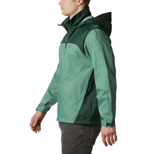 Men Custom Online <b>Top</b> Quality Custom Men and Women's Plus Size Canvas Hunting Windbreaker Jacket Logo Printed Waterproof Outdoor - Product Image 2
