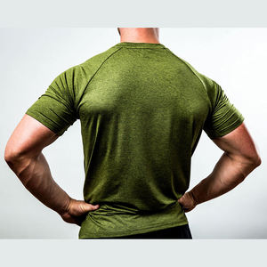 Camiseta Deportiva para Hombre con Logotipo Personalizado, Tejido Cómodo de Secado Rápido para Entrenamiento Activo - Product Image 5