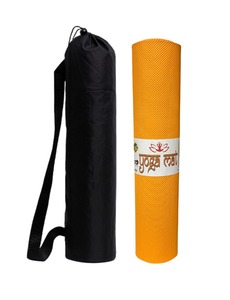 Colchoneta portátil de EVA para yoga con correa de transporte, superficie antideslizante para entrenamiento de Pilates, fitness, gimnasio en casa y uso en viajes. - Product Image 3