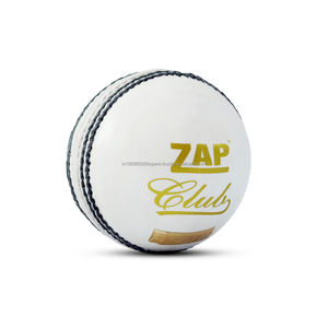 ลูกคริกเก็ตยางสีขาว ZAP SPORTS ZAPS-BL06 ขายดี มองเห็นได้ชัดเจน น้ำหนักสมดุล สำหรับมืออาชีพ ใช้ได้ในแมตช์จำกัดจำนวน - Product Image 1