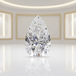 Diamant en vrac certifié IGI de 8,07 carats, taille poire, VVS2, diamant cultivé en laboratoire - Product Image 3