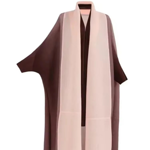 Women's Long Sleeve Anti-Wrinkle Lightweight Breathable Floor Length <b>Abaya</b> - Product Image 2