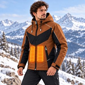 Chaqueta Térmica con Calefacción USB, Alimentada por Batería, para Invierno, con Capucha, para Hombre y Mujer, Control Inteligente de Temperatura, Fabricante - Product Image 3