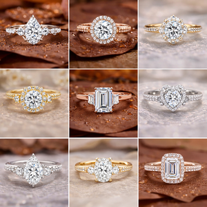 Bagues en diamant de laboratoire taille marquise DEF VVS de 5,09 carats, en or jaune massif 18 carats, bagues de fiançailles pour femmes, cadeau d'anniversaire - Product Image 5