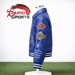 Beautiful Wholesale Trending Style Comfortable Fit Blank Stand Collar <b>Heated</b> Winter Varsity <b>Jackets</b> for Men RAPID SPORTS - Product Image 3