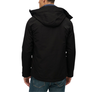 Chaqueta Cortavientos Unisex, Delgada, Larga, con Capucha, Cierre Completo y Dos Bolsillos, Estilo Casual - Product Image 3