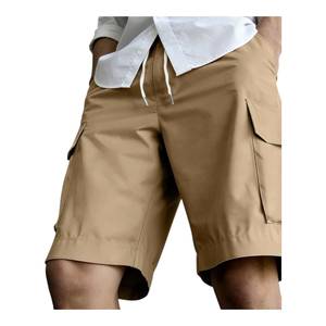 Shorts de sport pour hommes en coton peigné 100% style Hip Hop, anti-UV, infroissables, respirants, imprimé floqué, taille mi-haute, vente en gros - Product Image 5